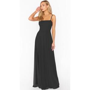 NEW Show Me Your MUMU Lauren Tie Maxi Dress Size XS